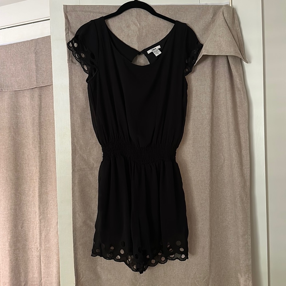 Bar III black romper size small
